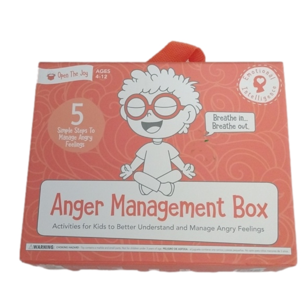 Open The Joy Children's Anger Management Activity Box, ages 4-12